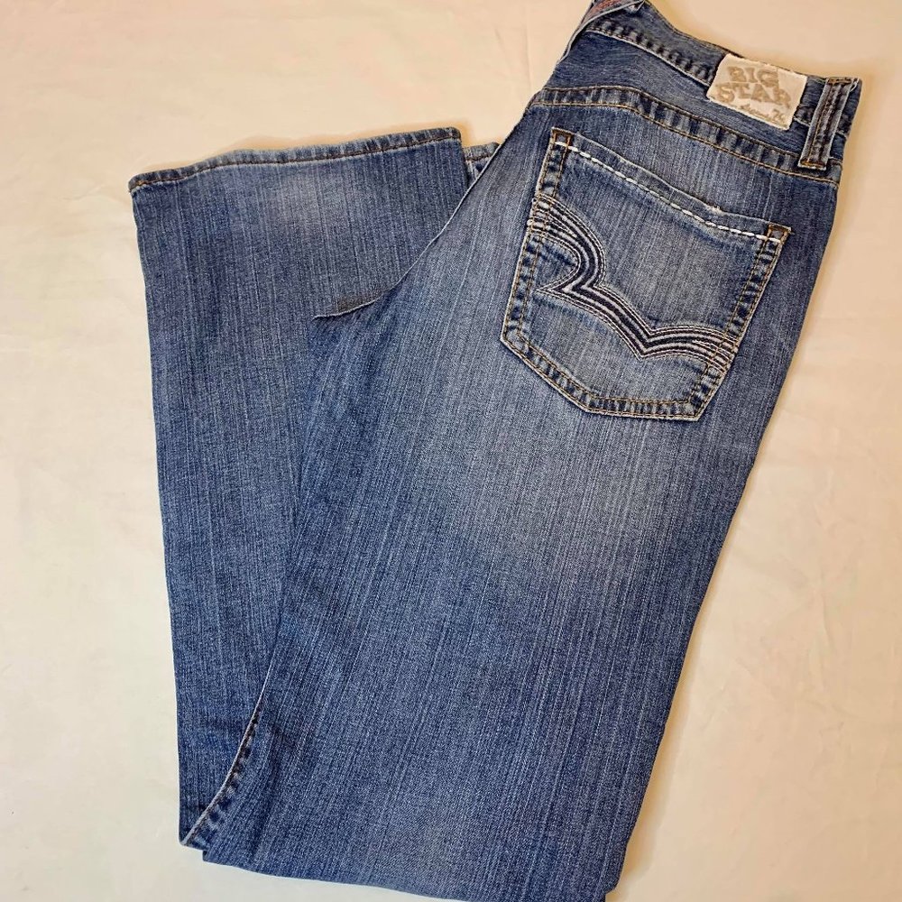 Big Star Pioneer Bootcut Mens Denim Jeans Size 32R